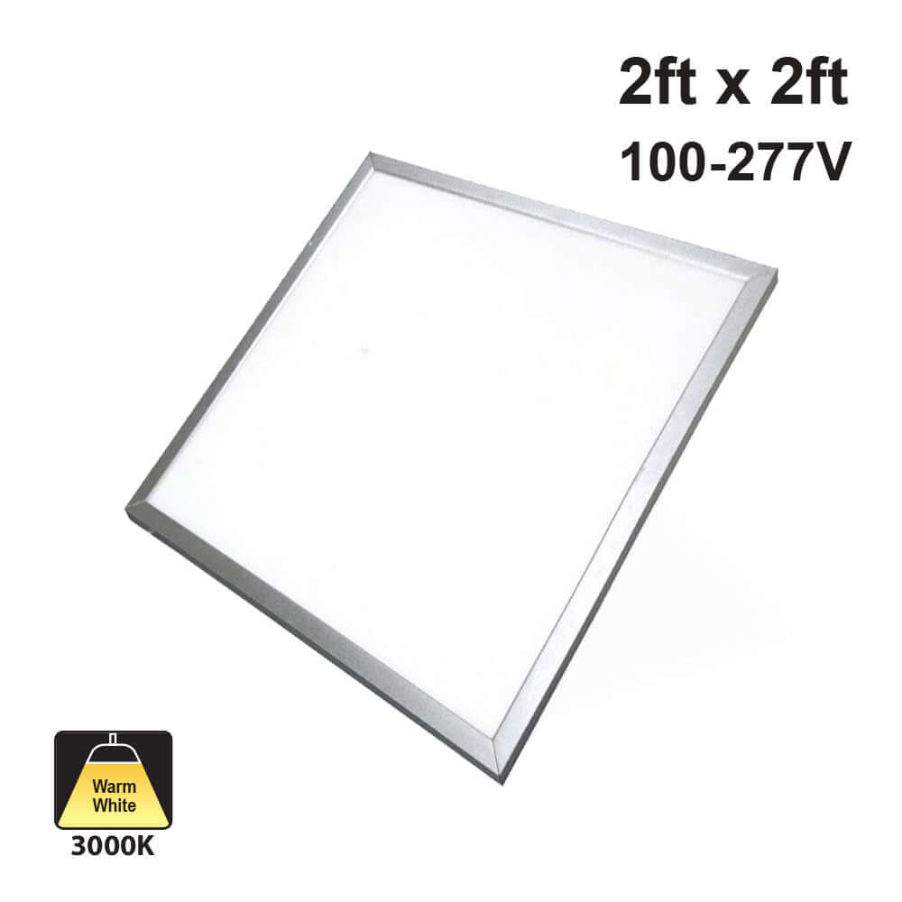 2ft x 2ft 120V Dimmable LED Panel Light 0-10V dimming 3000K