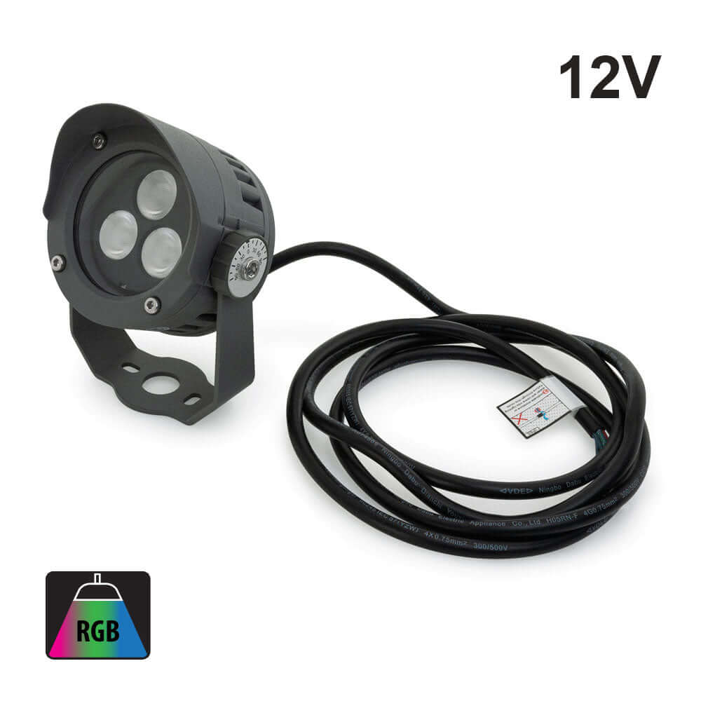FB3BG0318 Outdoor LED Landscape Spotlight - RGB 6W