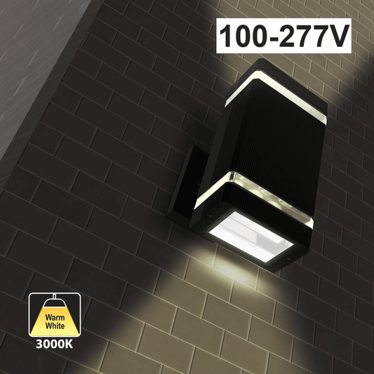 PL-UPD-6X1M-2S LED Wall Light - Warm White 12W