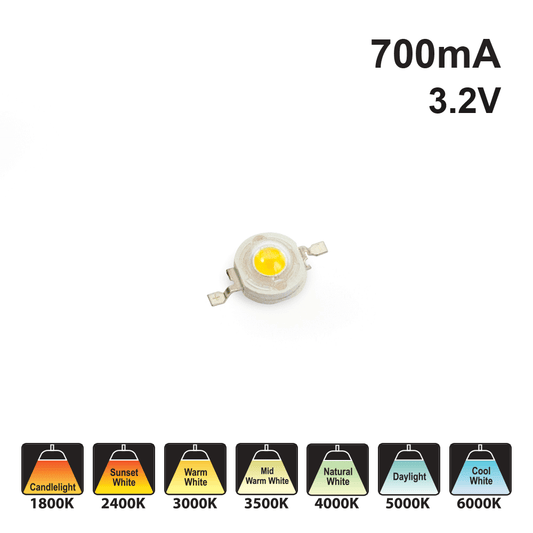 3W SMD LED Module | 700mA | Brightness 200-230lm