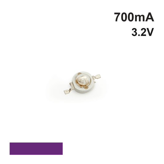 3W Violet SMD LED Module 700mA - 30-40Lm