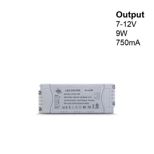 OTTIMA OTM-TD9 750mA LED Driver - 9W Dimmable