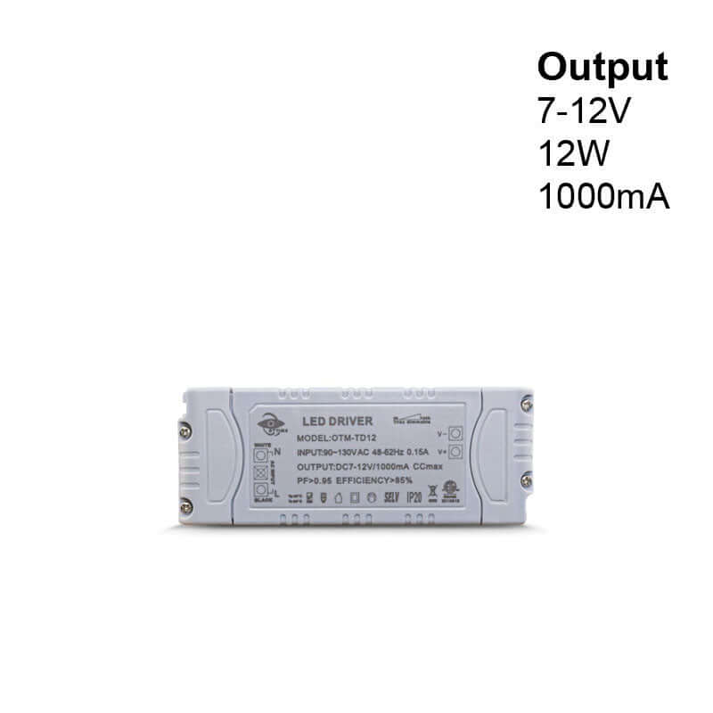 666561424862 - OTTIMA OTM-TD12 1000mA LED Driver 12W