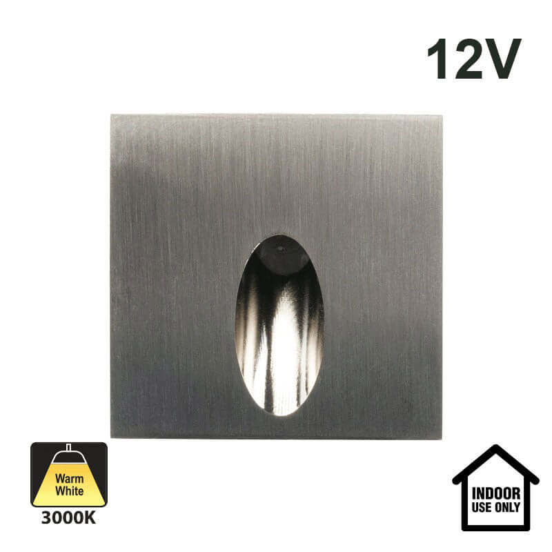 VBD-SQ25-1W-3K-BN Dimmable LED Step & Pathway Light