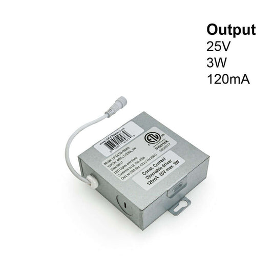 LP-ULTD-09003 LED Driver - 120mA, 25V, 3W
