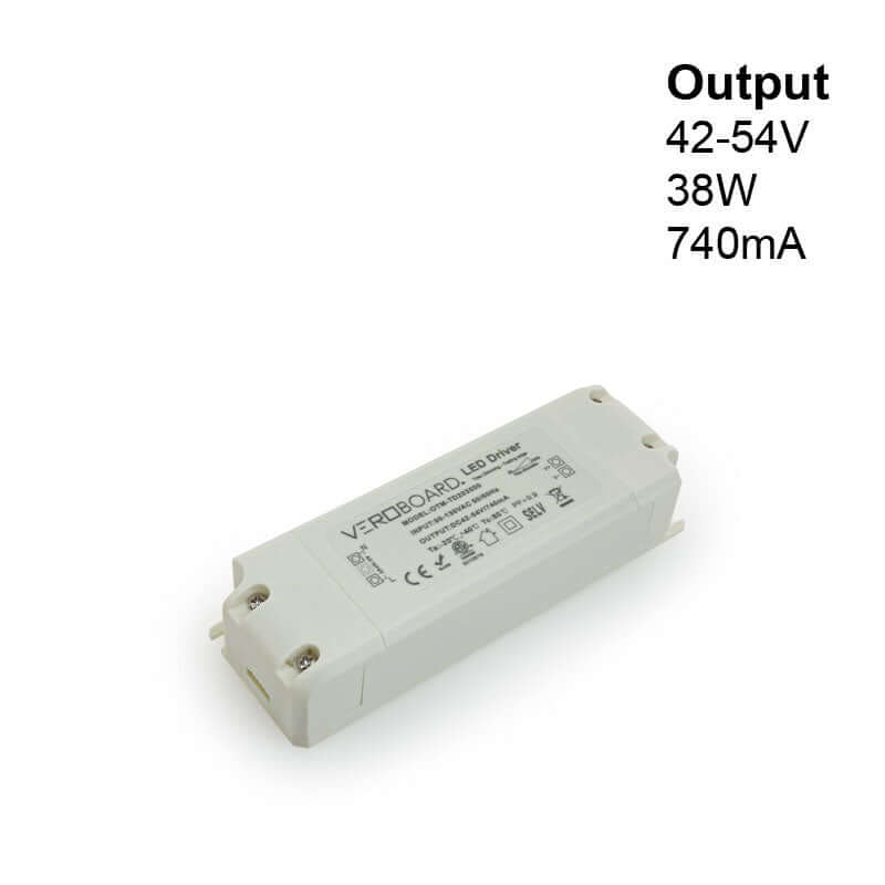 OTM-TD203500-740-38 Dimmable LED Driver 740mA 38W