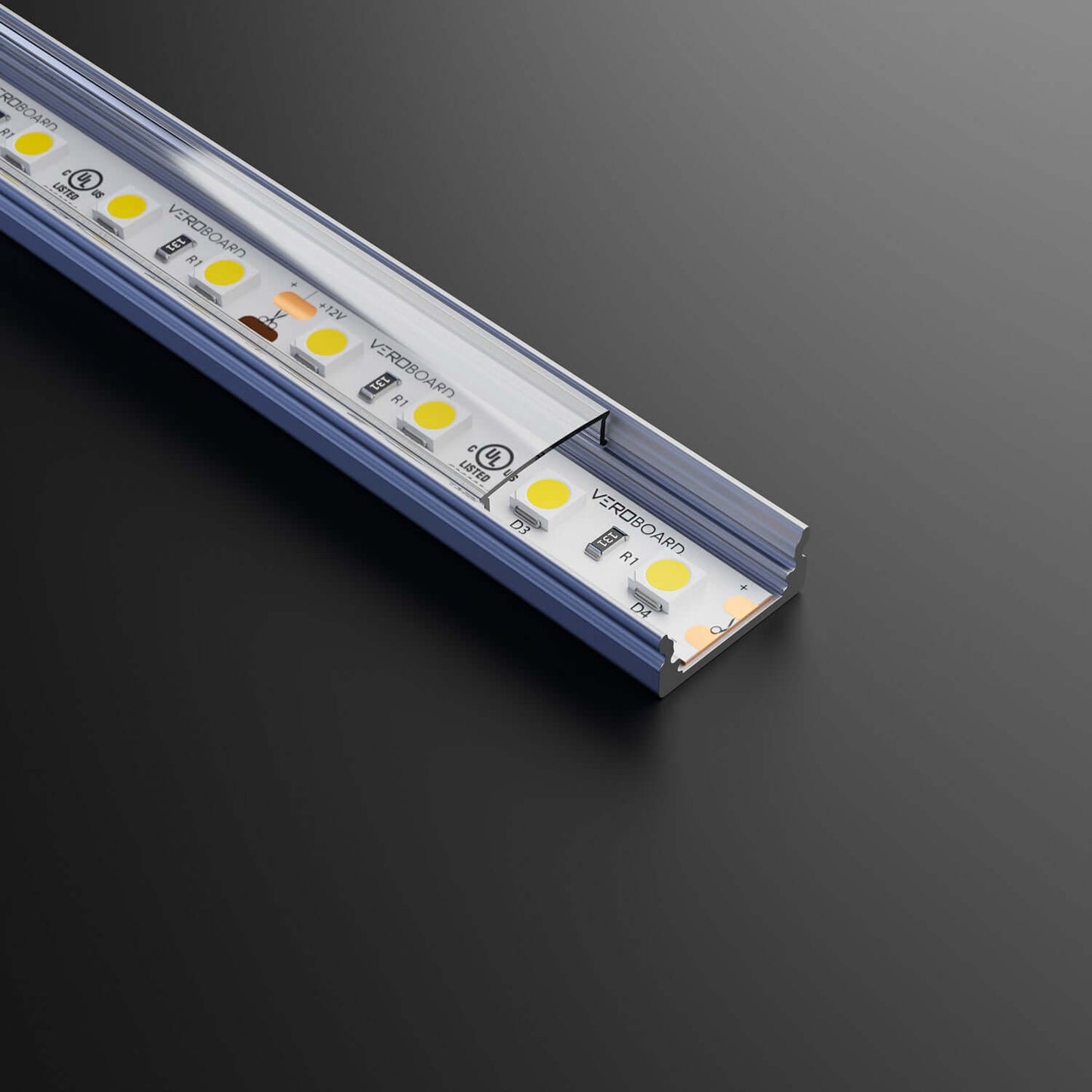 PC Clear Cover for S5 & C2 LED Channels - 2.4m