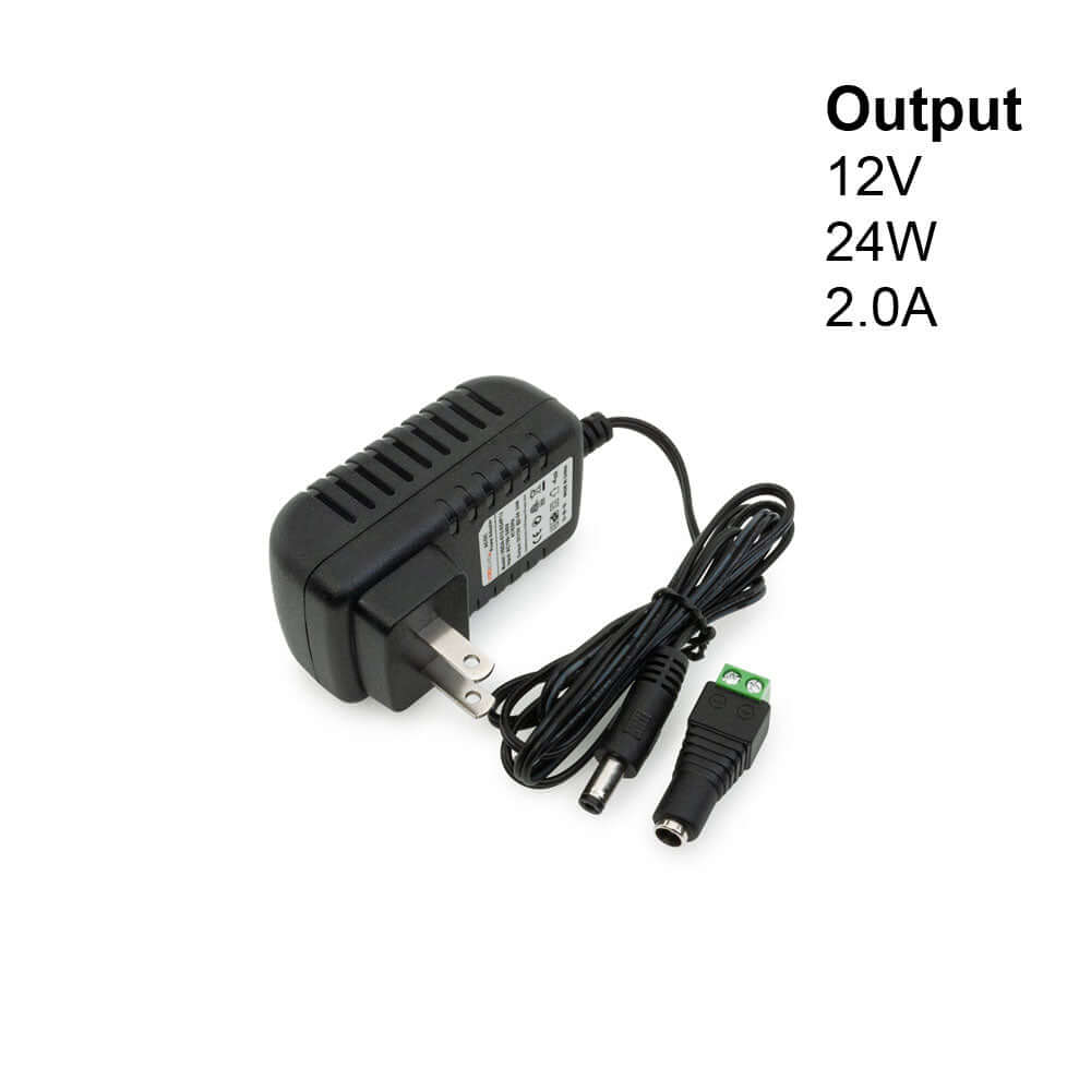 VBDA-012-024P1J 12V 24W Non-Dimmable Plug-In Adaptor