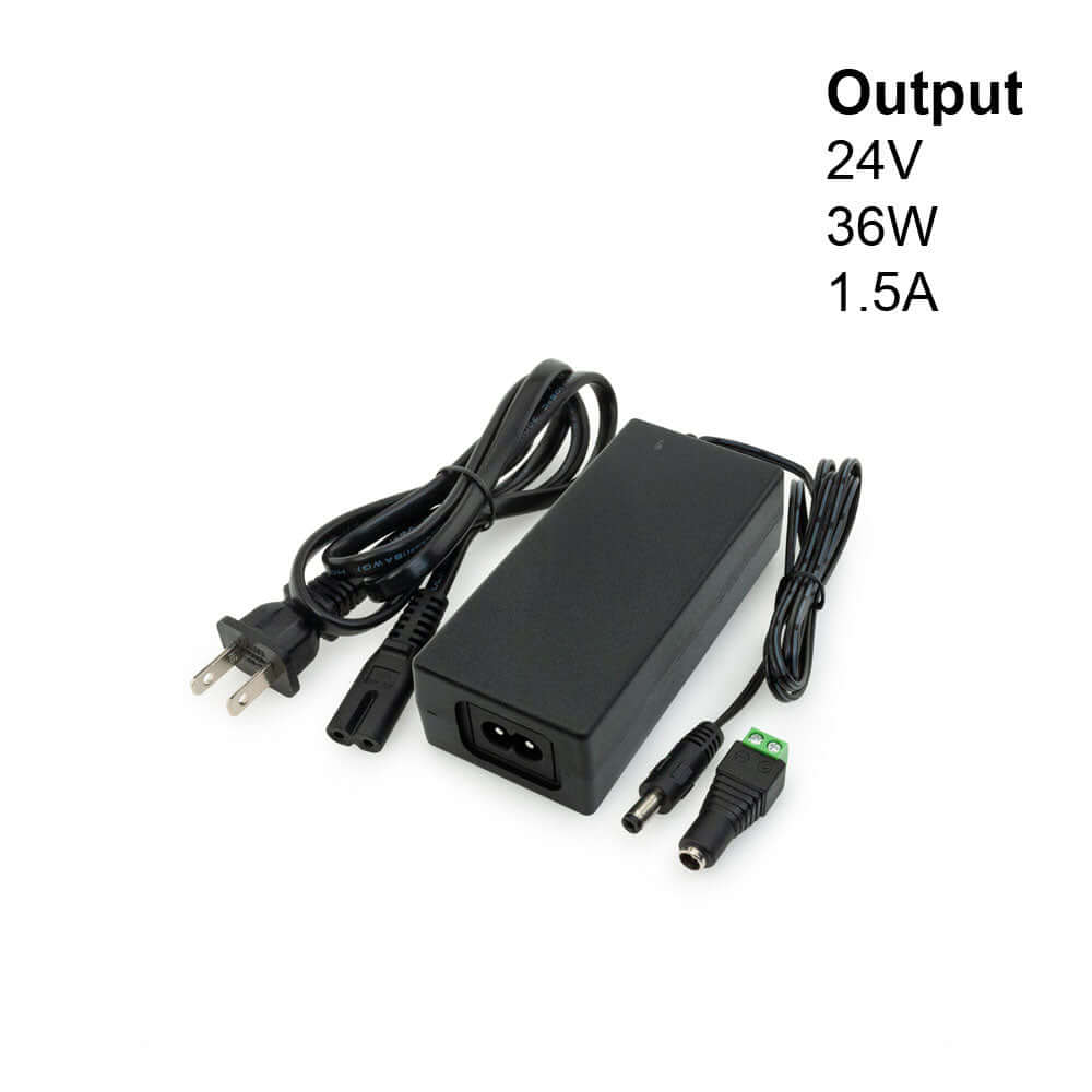 VBDA-024-036P1J 24V 36W Non-Dimmable Plug-In Adaptor