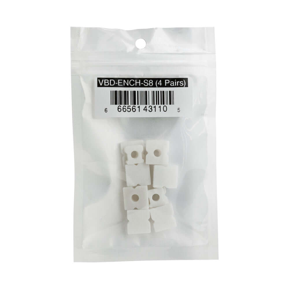 LED Channel Endcaps VBD-ENCH-S8 - Pack of 8