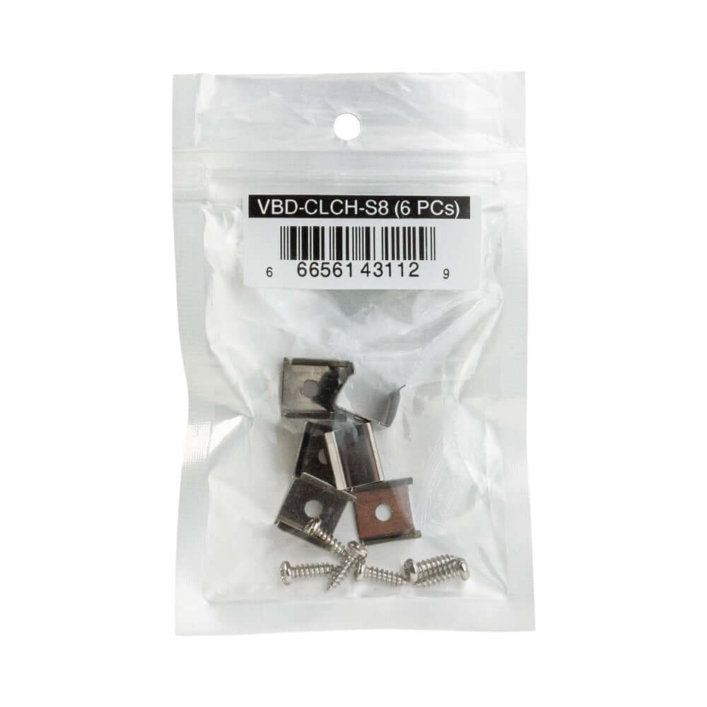 LED Channel Mounting Clips VBD-CLCH-S8, gekpower