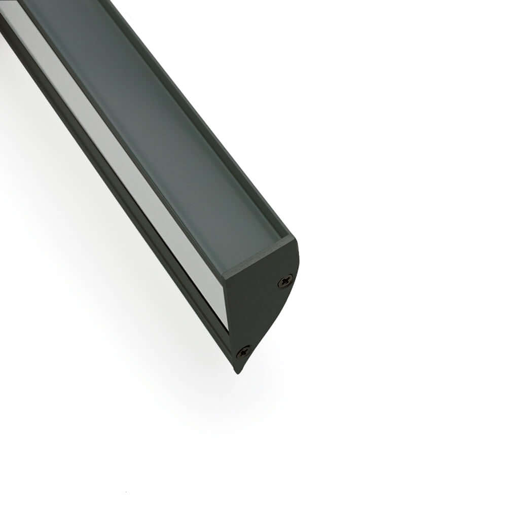 2M Aluminum LED Channel for Cove Lighting - VBD-CH-M1B-2