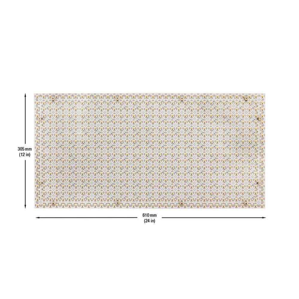 Flexible LED Light Sheet for behind Stone and Glass, 24V 24W 3000K (Warm White) - gekpower
