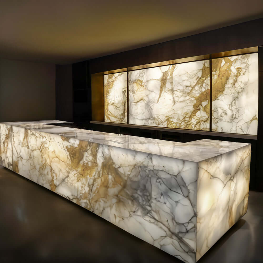Flexible LED Backlight Sheet for behind Stone and Glass, 24V 24W 3000K(Warm White)