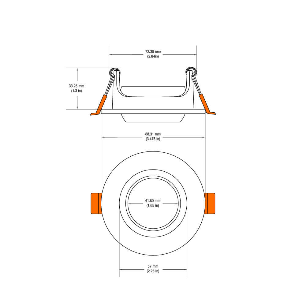 VBD-MTR-81W Low Voltage Recessed LED Light Fixture
