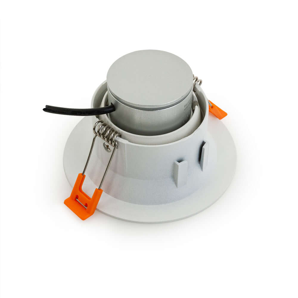 VBD-MTR-88W Low Voltage IC Rated Recessed LED Light Fixture, 3.25 inch Round White - gekpower