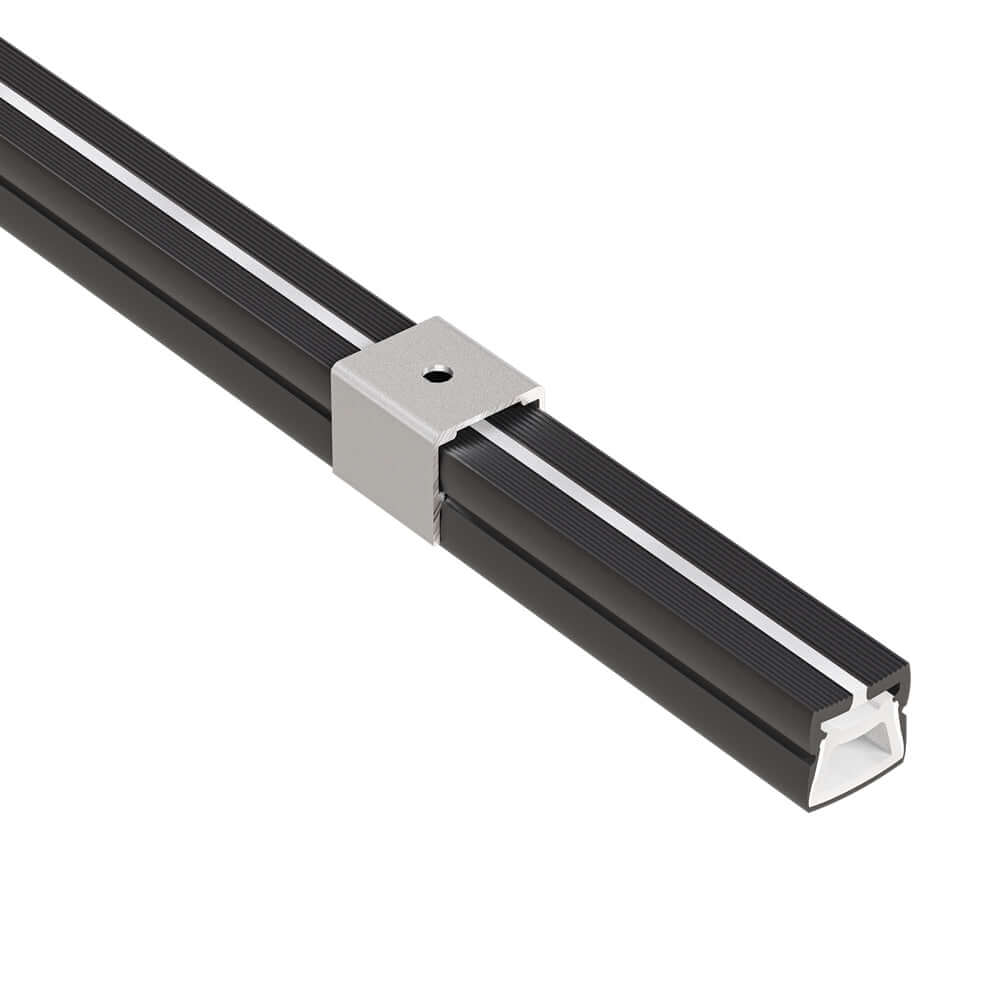 Black Silicon Flexible LED Neon channel VBD-N1616-SF-B, 1m (3.2ft), gekpower
