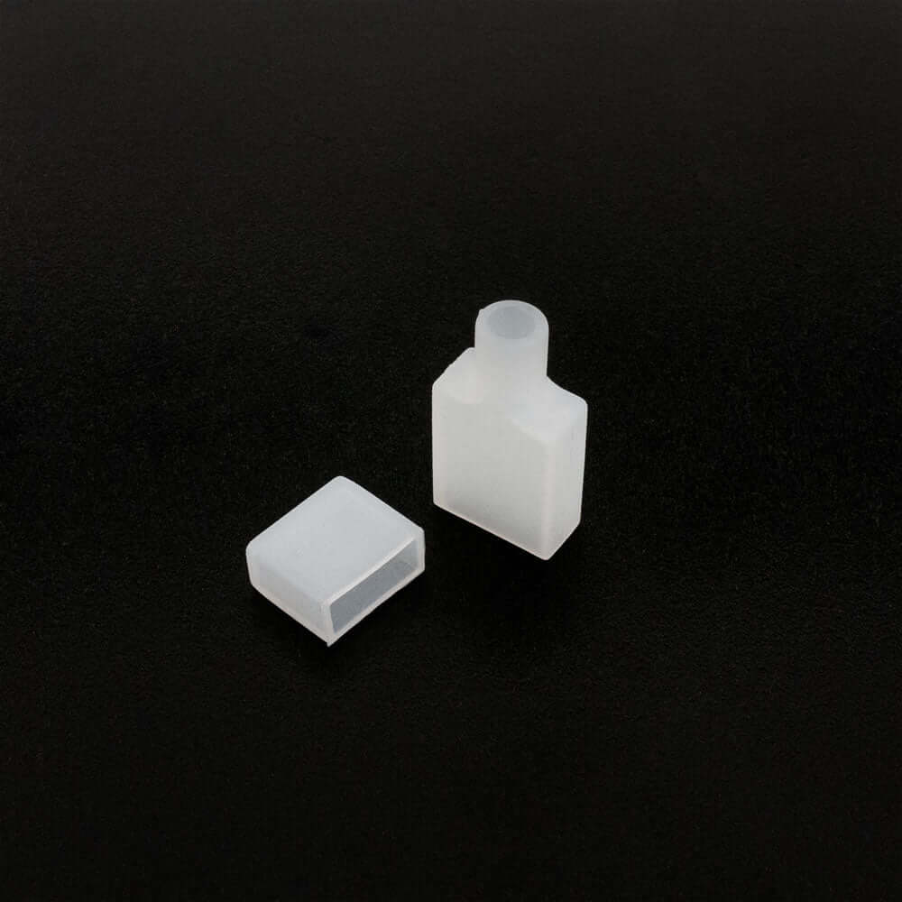 White Silicon Flexible LED Neon channel VBD-N0410-SD-W, 1m (3.2ft) - gekpower