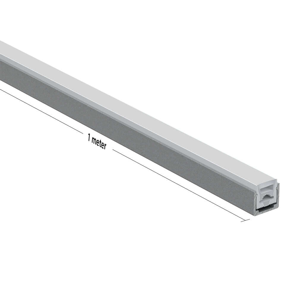 White Silicone Flexible LED Neon channel VBD-N1212-SF-W, per foot(30.5cm) SURFACE Mount