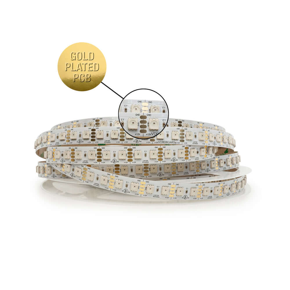 666561433406 - 5M WS2815 Indoor RGB LED Strip - 12V Addressable