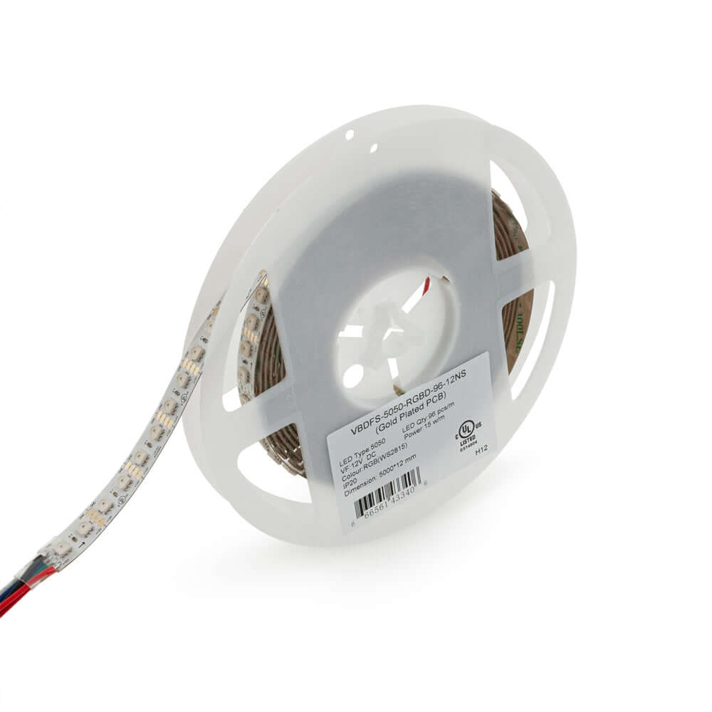 666561433406 - 5M WS2815 Indoor RGB LED Strip - 12V Addressable