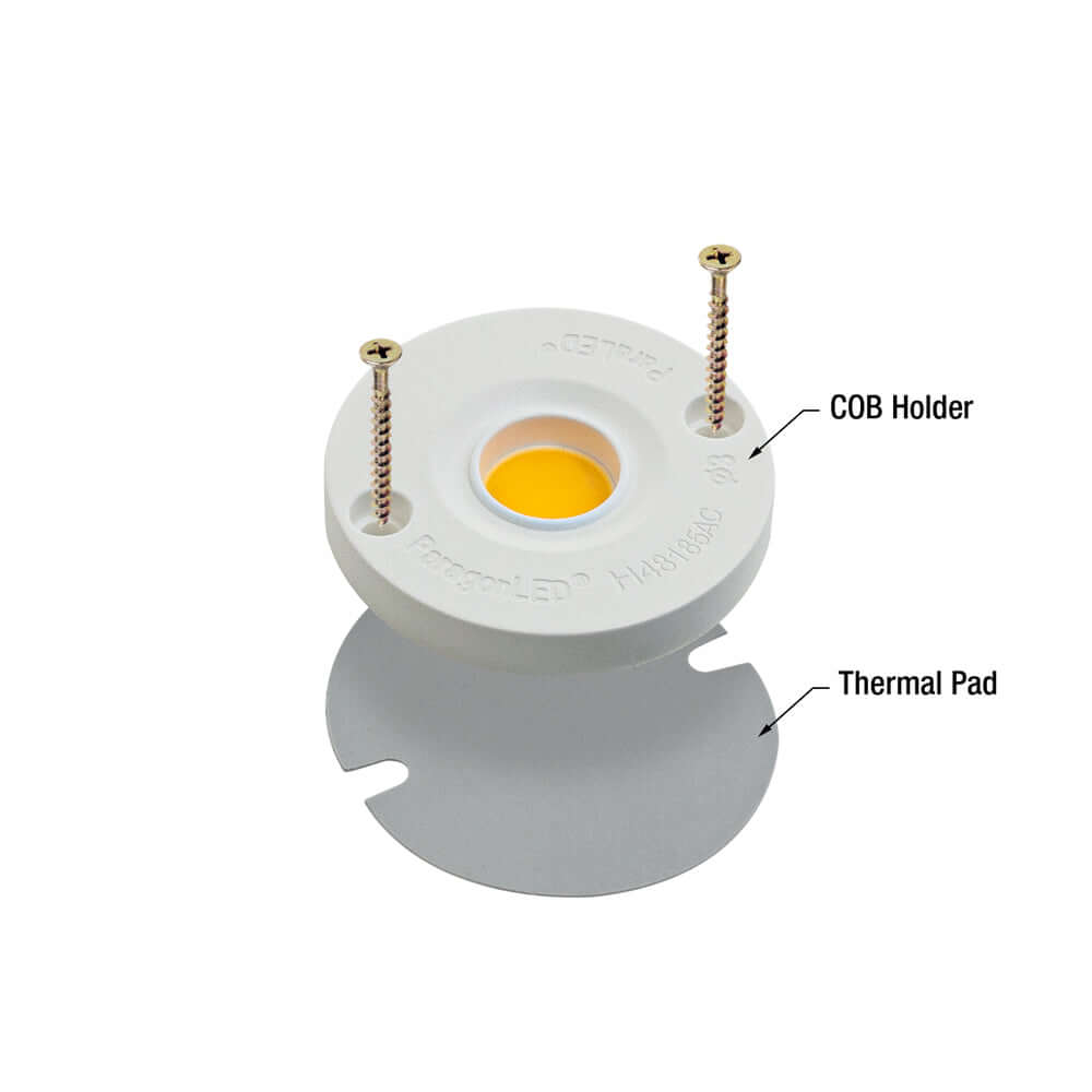 CBAC-042-36185-120V-2700K COB Paragon LED Module with H48185 LED Holder, 120V 11W 2700K(Soft White), Gekpower