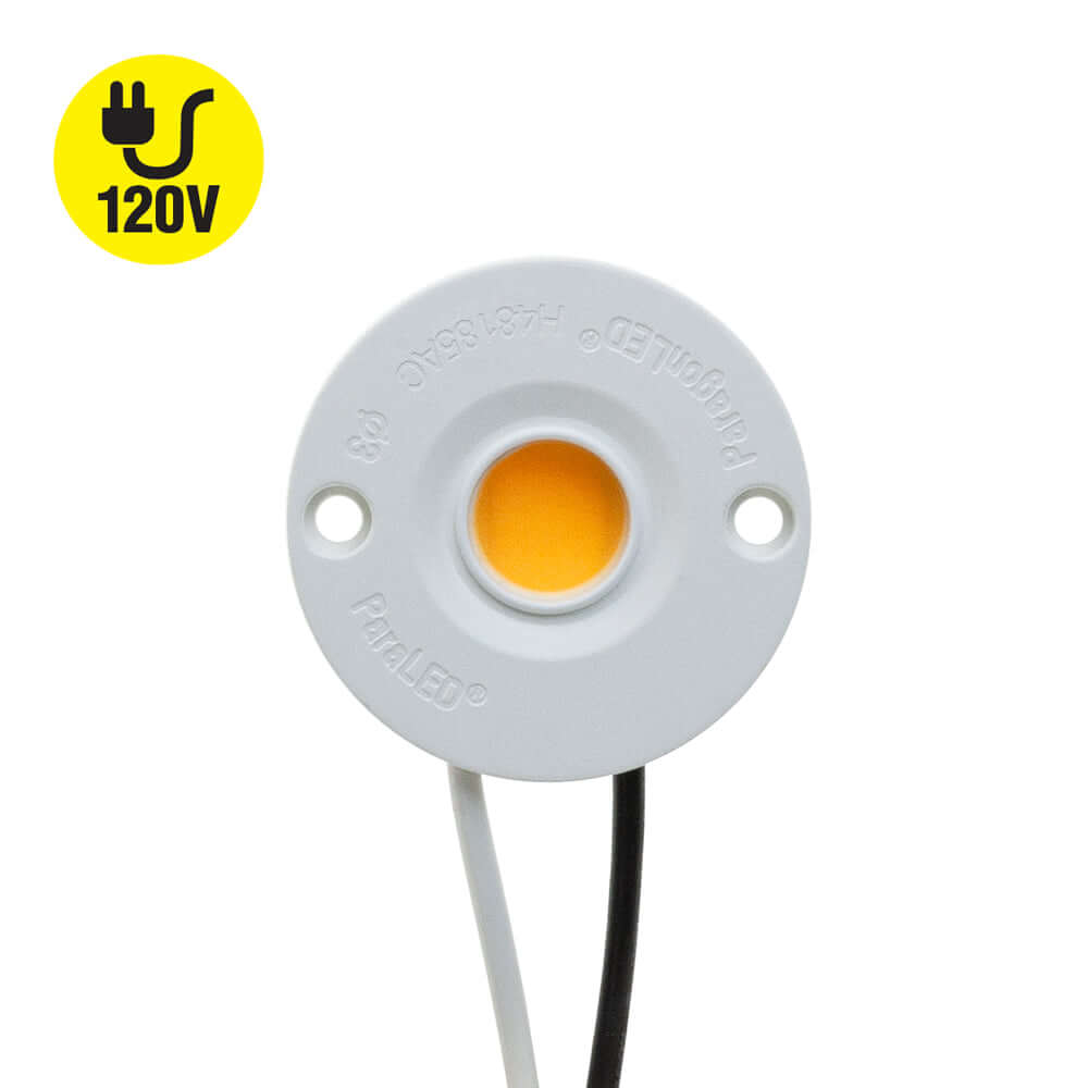 CBAC-042-36185-120V-2700K COB Paragon LED Module with H48185 LED Holder, 120V 11W 2700K(Soft White), Gekpower