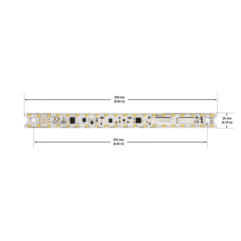 9.8 inch Linear LED Module TL25020, 120V 20W 3000K(Warm White)