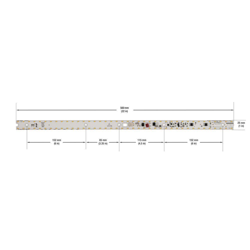22 inch Linear LED Module TL56025, 120V 40W 3000K(Warm White), gekpower