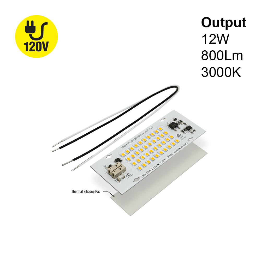 666561434052 - 4" Linear ZEGA LED Module LHO-02 - 800lm Warm White