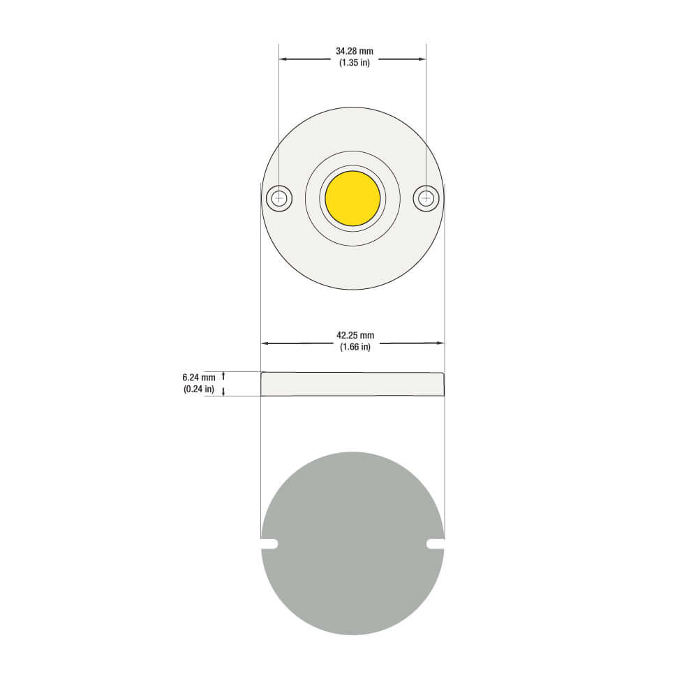 CBAC-042 COB Paragon LED Module 120V 14W 2700K