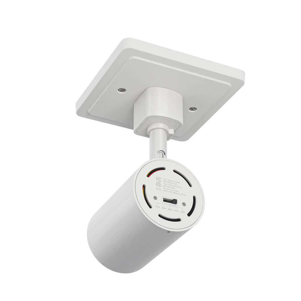 White LED Track Light Head 120V 12W 5CCT