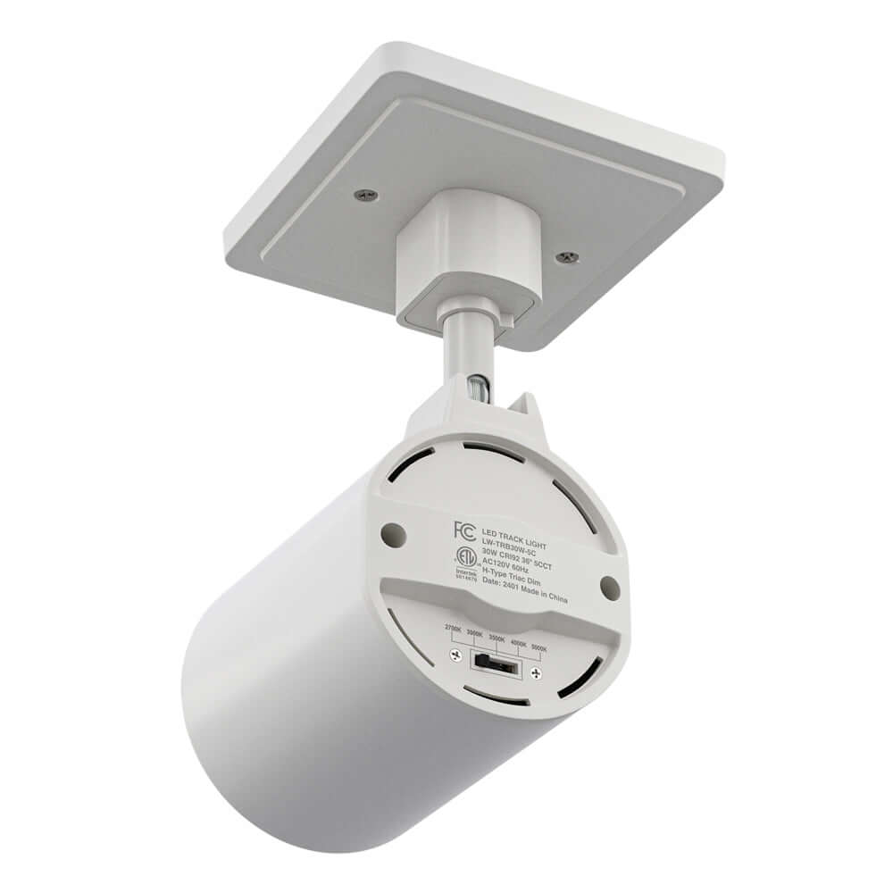 666561434342 - White LED Track Light VBD-LW-TRB30W-5CCT 120V 30W