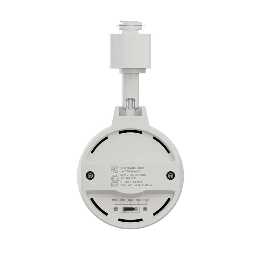 666561434342 - White LED Track Light VBD-LW-TRB30W-5CCT 120V 30W
