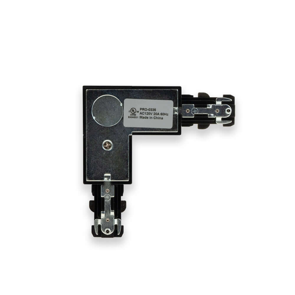 Track L Shape Joiner Black H-Type VBD-0335-LJB