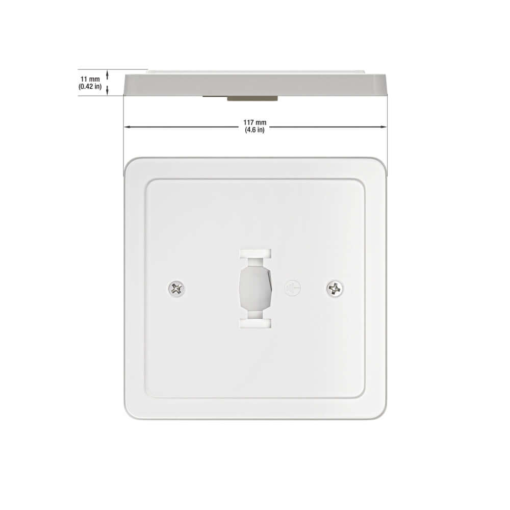 Track Monopoint Canopy White H-Type VBD-0343-MCW