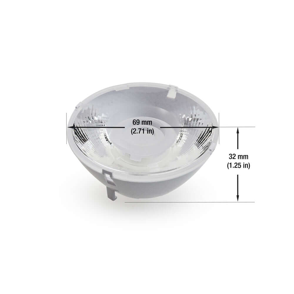 Track Head Lens LW-LENS-69-12 30W | 12 Degree