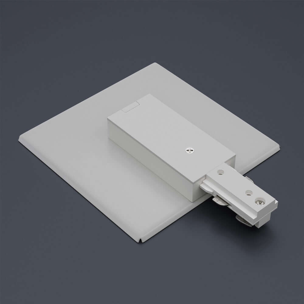Track Live End Joiner with Cover - VBD-LW-TR02-W