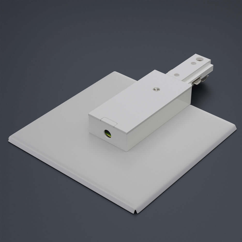 Track Live End Joiner with Cover - VBD-LW-TR02-W