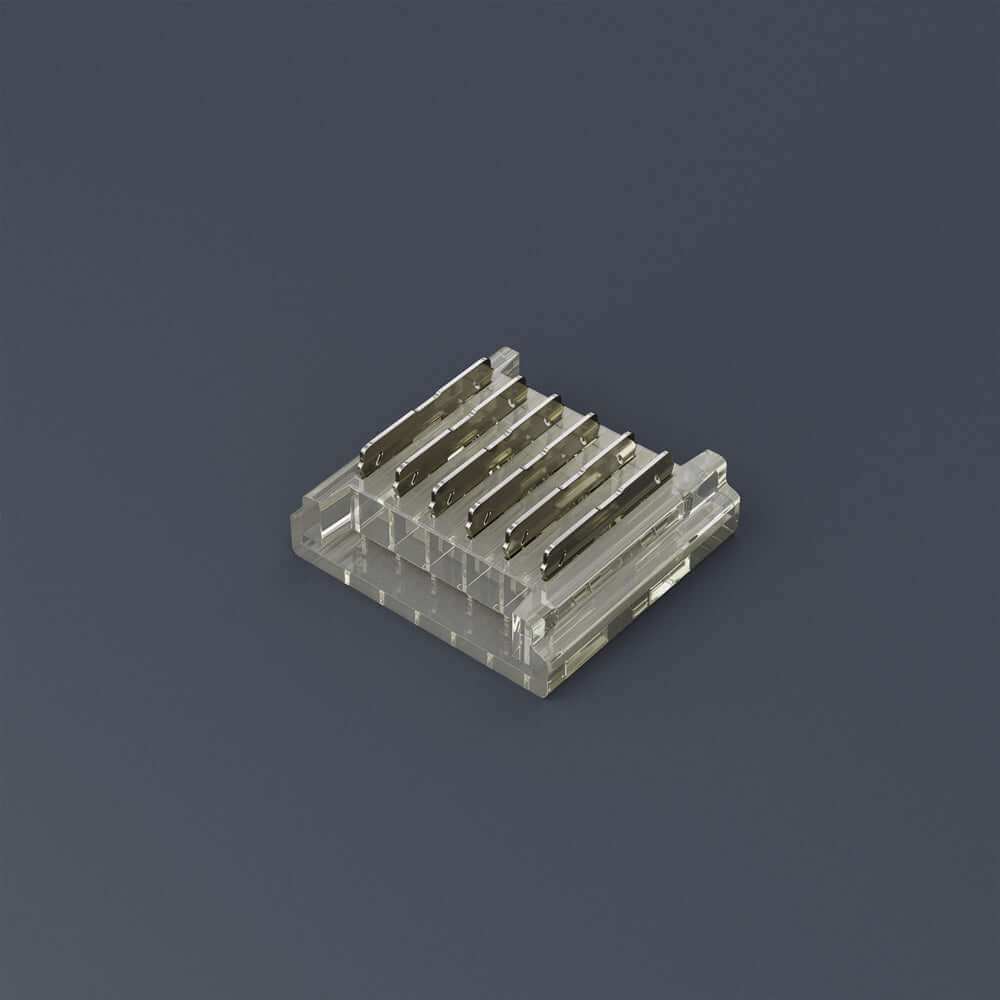 12mm LED Strip to Strip Connectors, VBD-50RGBWWBC-12mm-2S RGBWW (Pack of 1)