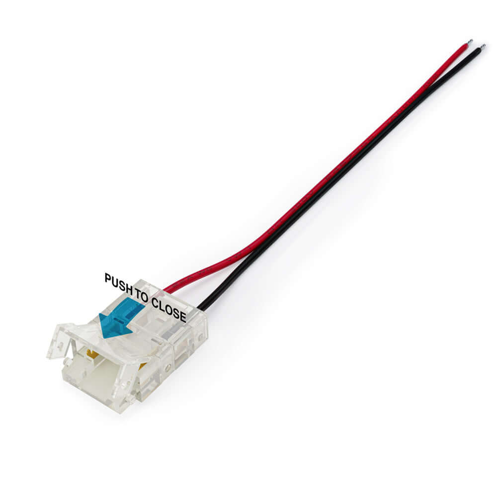 10mm LED Strip to Wire Connectors (Pack of 3)