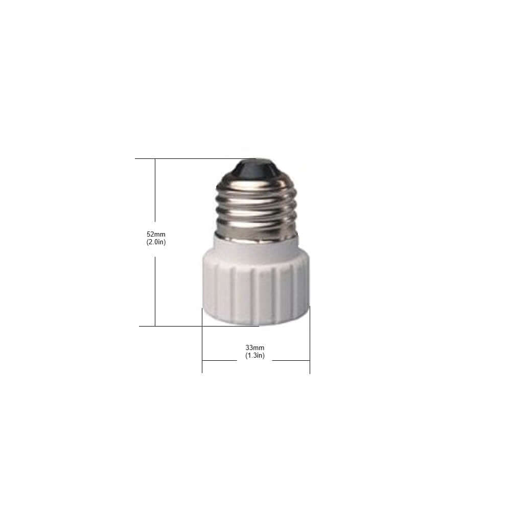 E26 to GU10 Light Bulbs Adapter - 150W Capacity