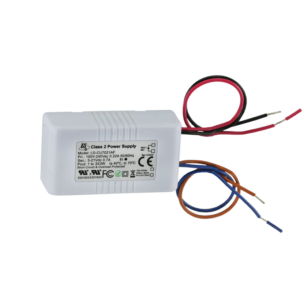 ES LD-CU7021AF Constant Current LED Driver, 700mA 3-21V 1-3X3W max, gekpower