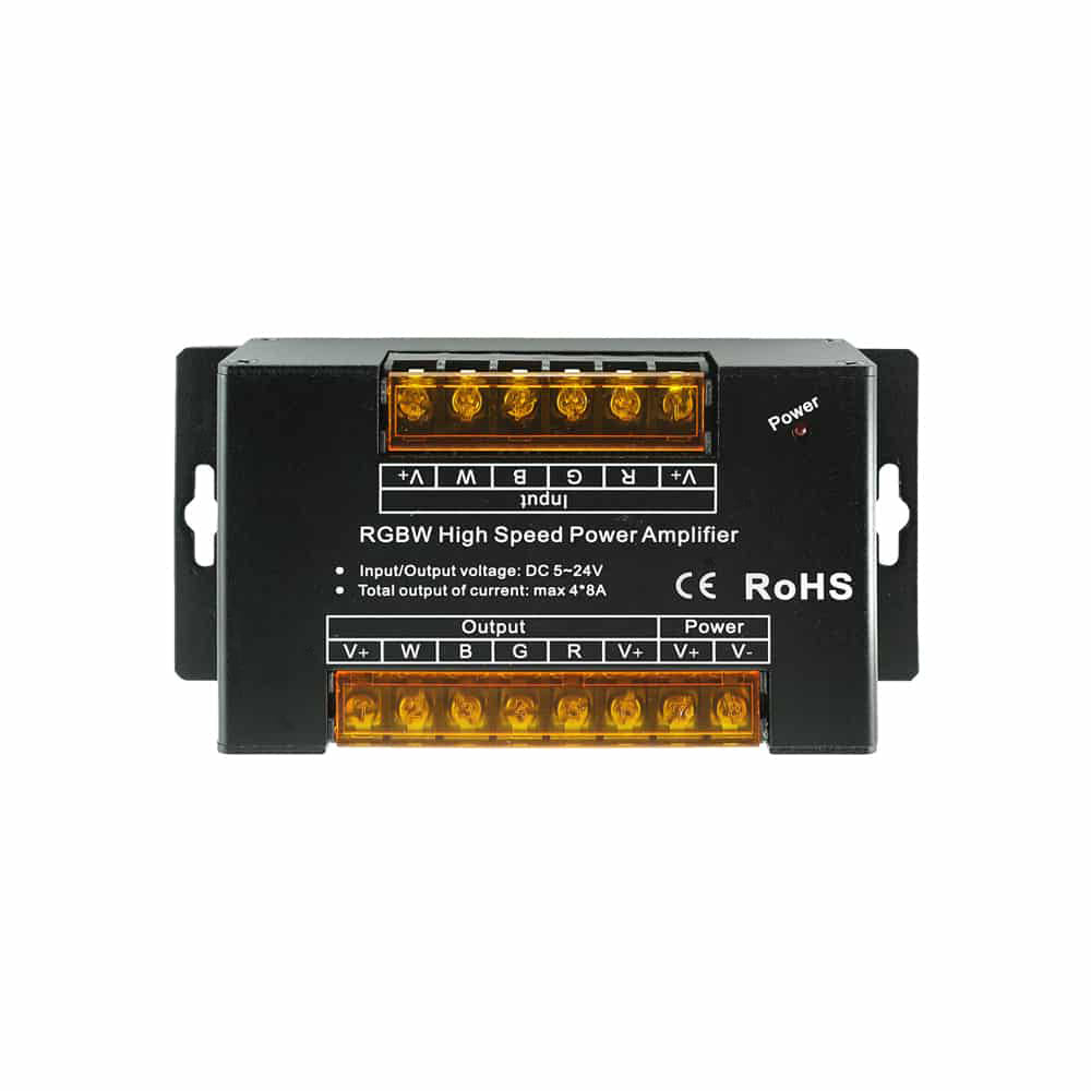 RGBW LED Controller Amplifier High Speed Power