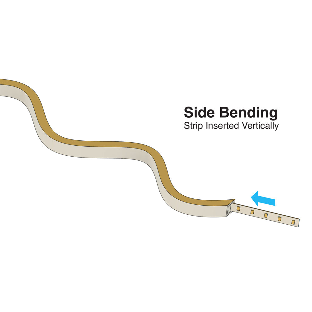 White Silicone LED Neon Channel VBD-N0410-SD-W