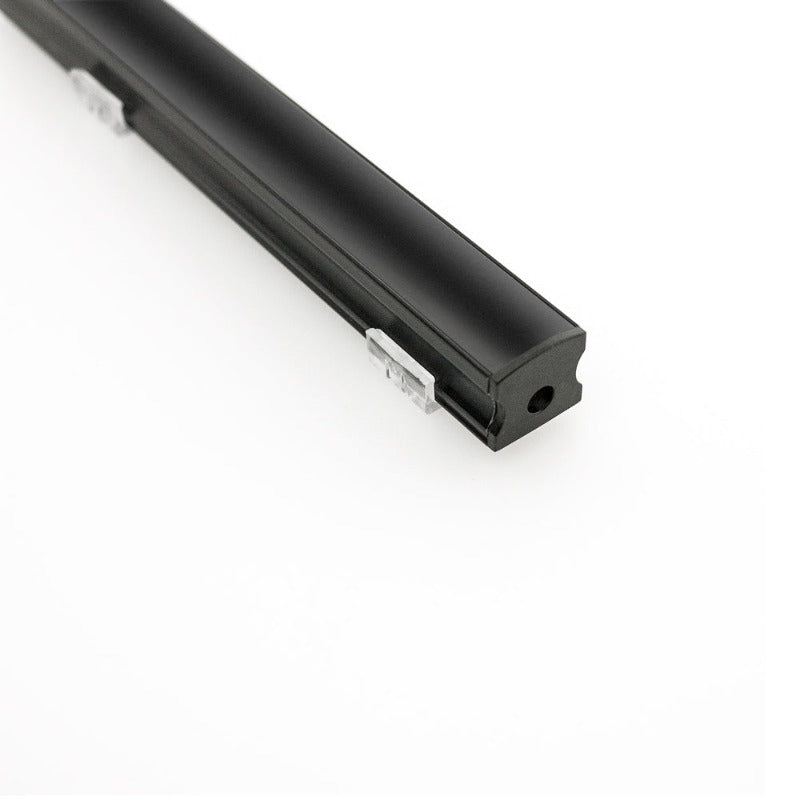 Deep Linear Aluminum LED Channel Black for LED Strips 1Meter(3.2ft) VBD-CH-S4B, Gekpower