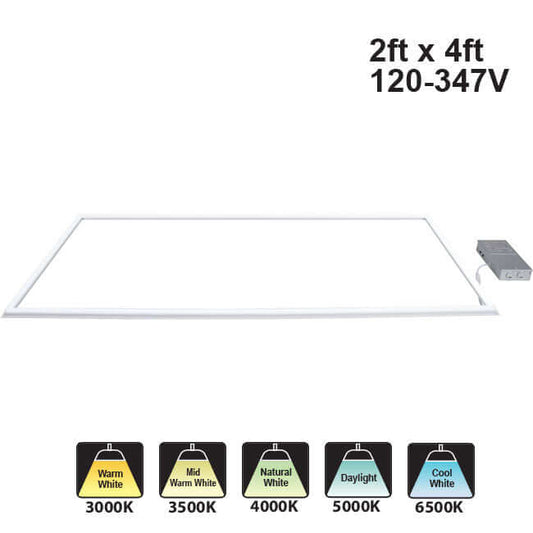 Votatec 2' x 4' LED T-Bar Light - Adjustable Power & CCT