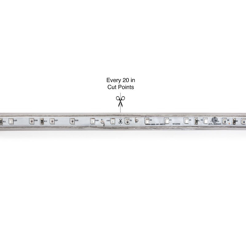 120V LED Light Strip Outdoor 50M(164ft) 2W/ft