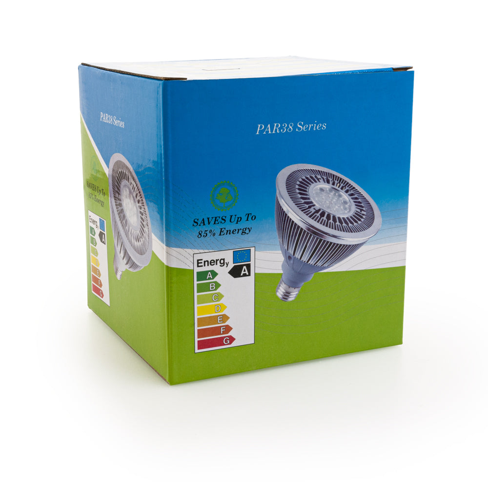 LED-PAR38-COB Dimmable, 120V 17W CCT(2.7K, 10K, Red, Green, Blue, Yellow) - GekPower