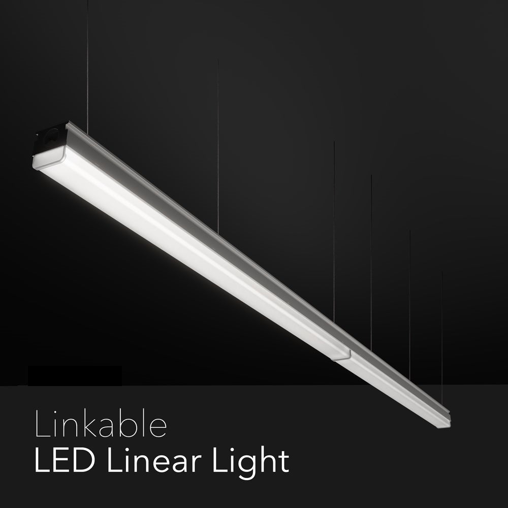 4ft Linkable LED Linear Light, 120-277V 38W 5000K(Daylight)